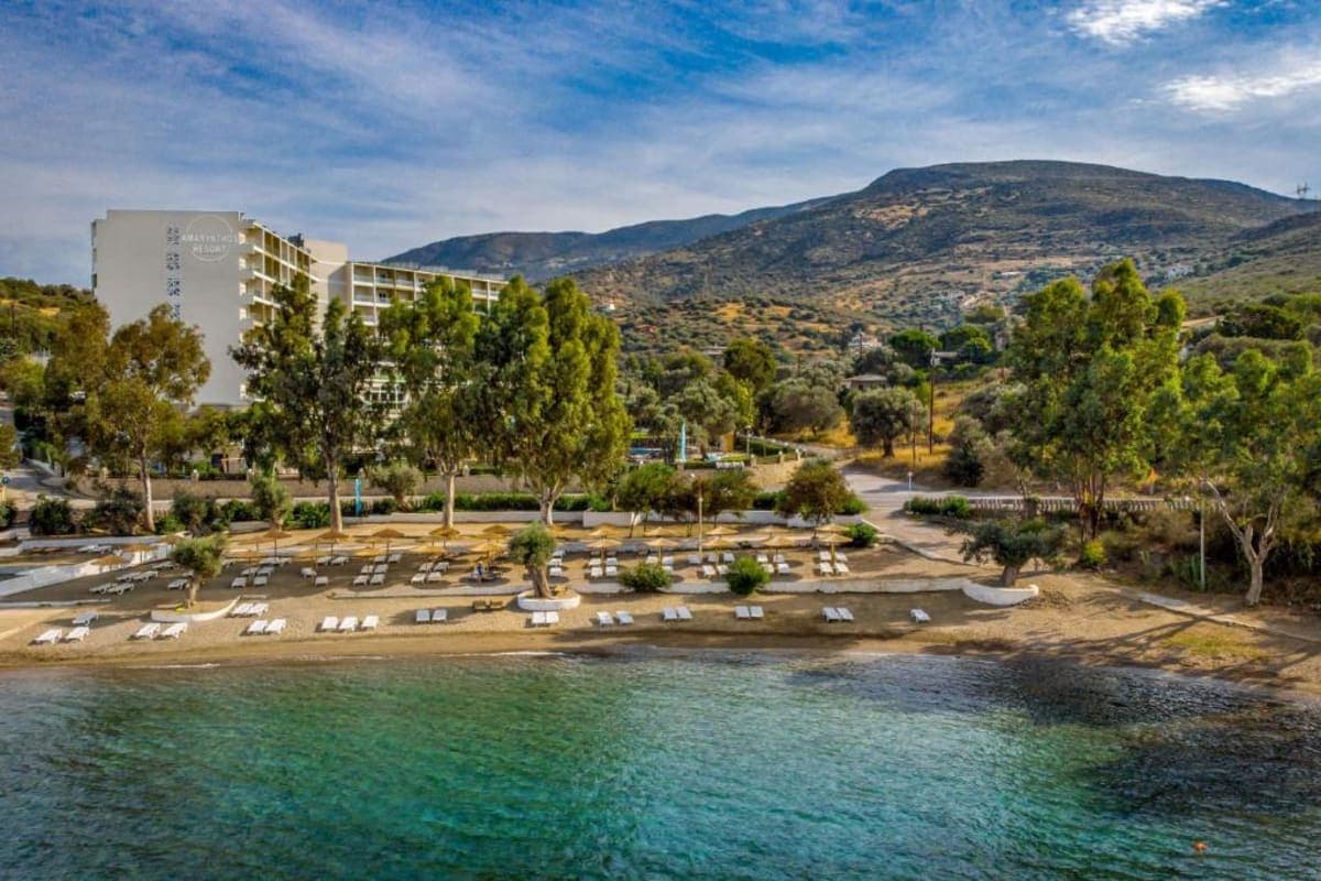 Evia в конце сентября 🤩 прямо у пляжа 🇬🇷 с системой «все включено» 🍹 За менее чем 1800 зл/чел 🤑